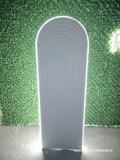 Pvc neon panel rasklapajuci