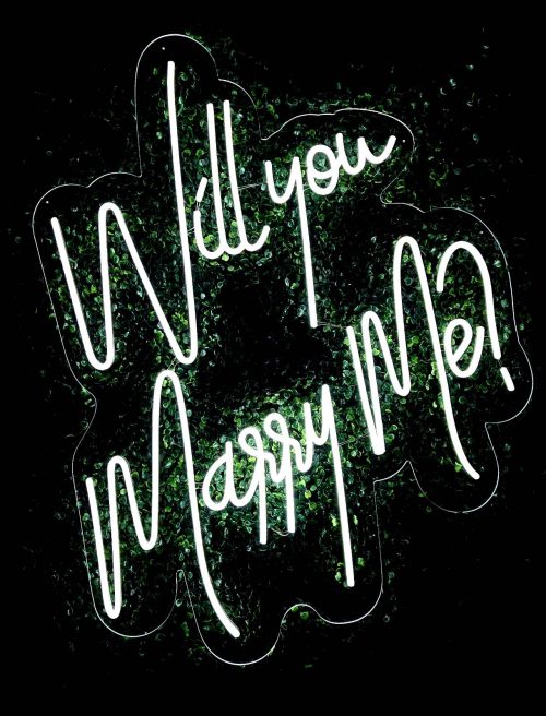 Will you marry me?