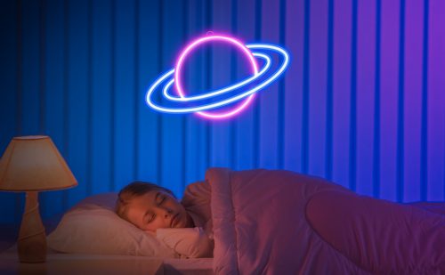 Saturn noćna lampa