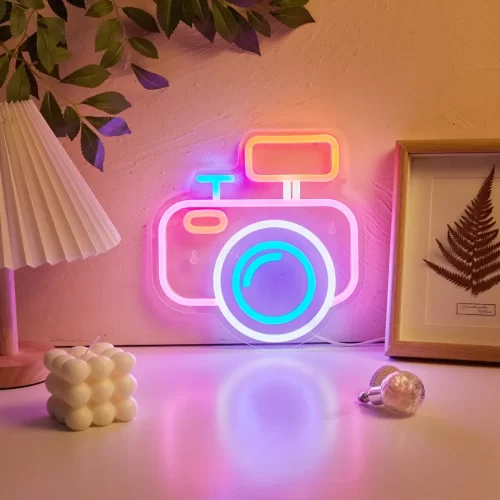 Foto aparat neon