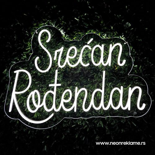 Srecan rodjendan neon AKCIJA