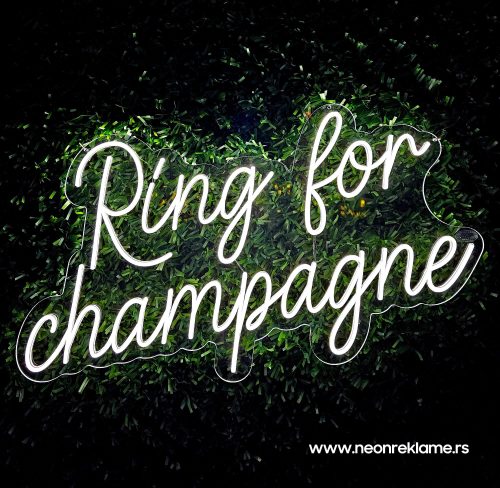 Ring for champagne