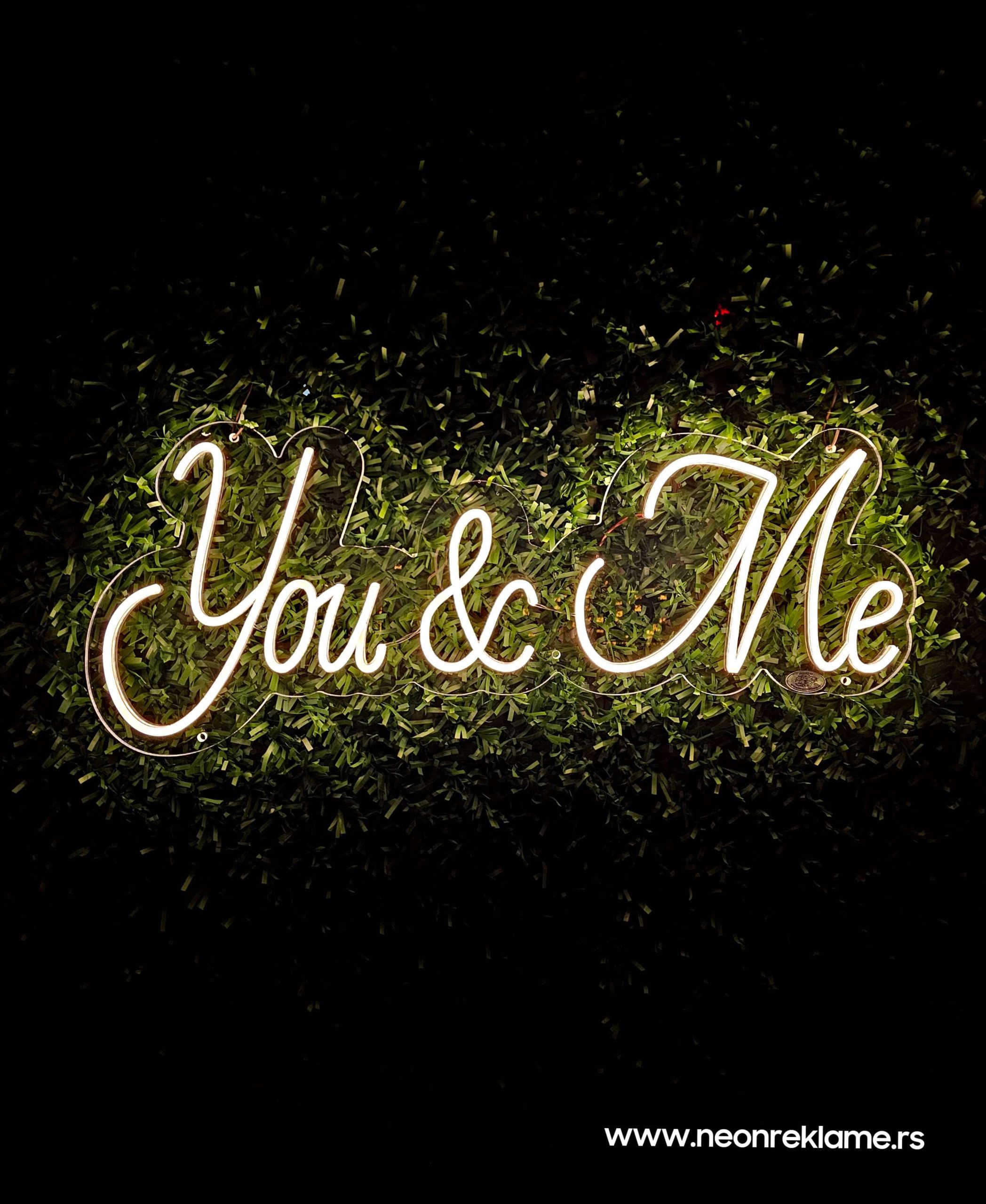 You&Me  neon