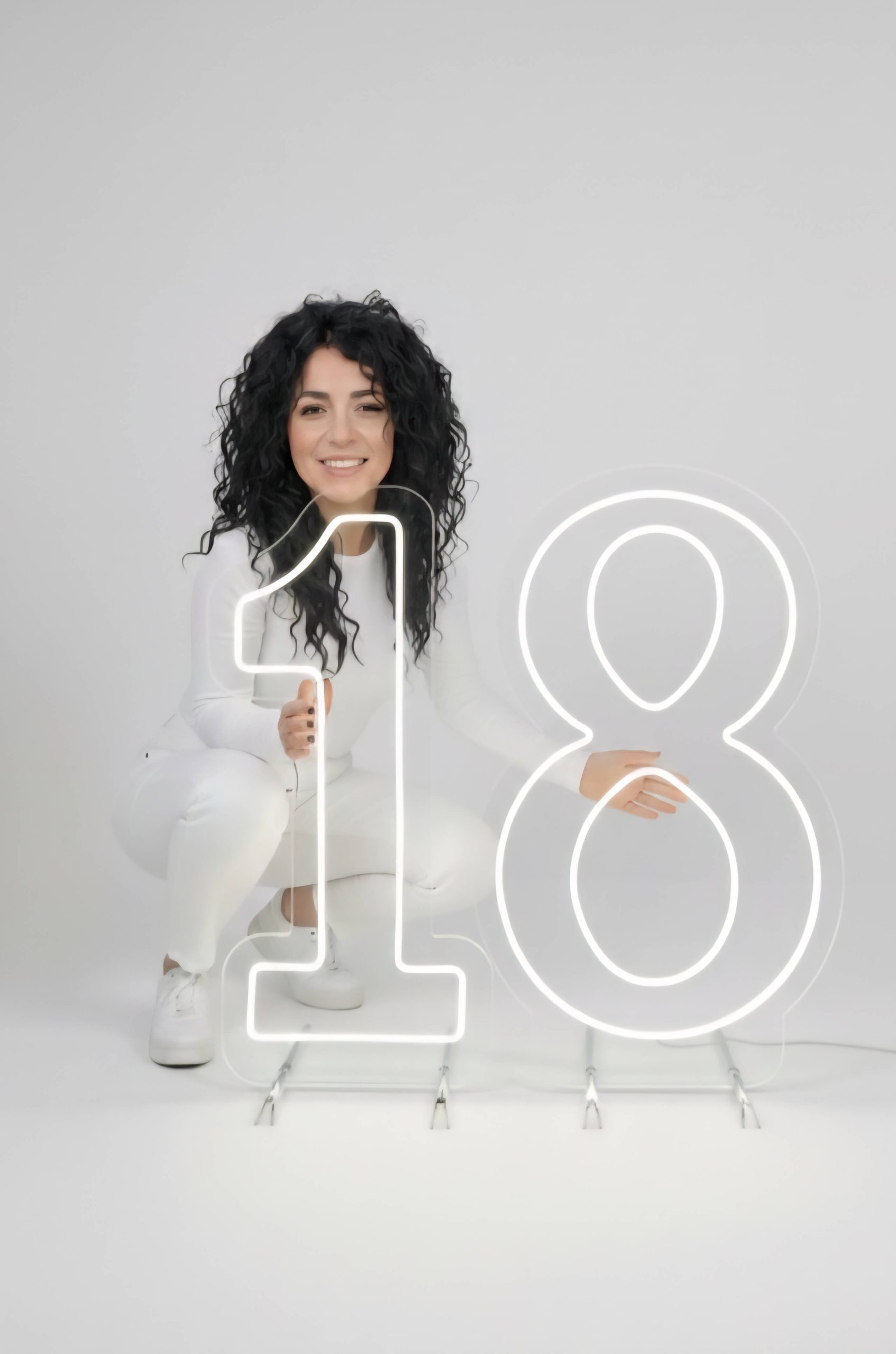 Broj 18 neon 80cm AKCIJA